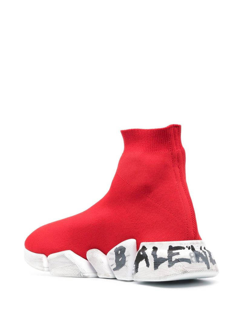 Red Speed 2.0 Sock Sneakers