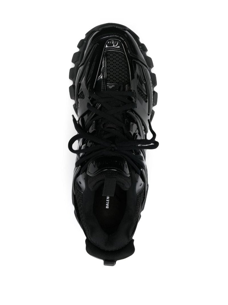 Black Track Sneakers