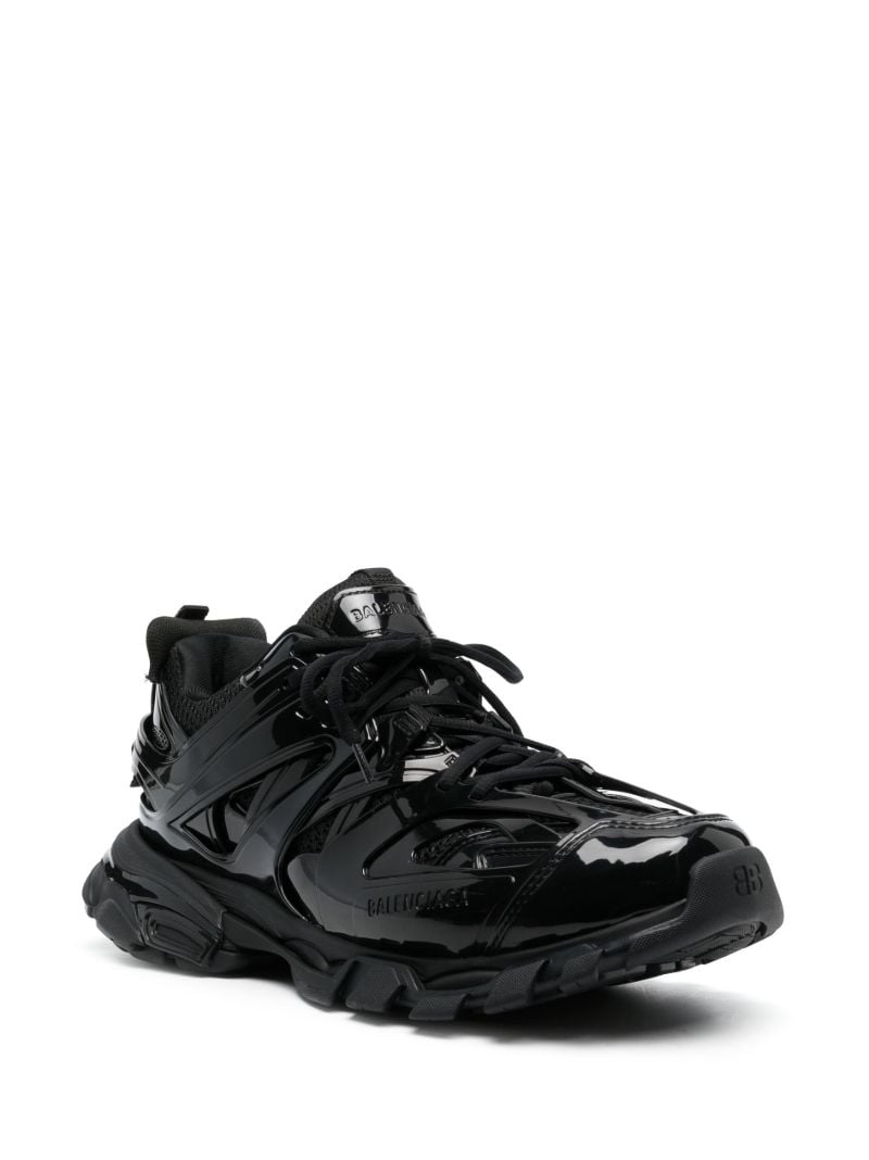 Black Track Sneakers
