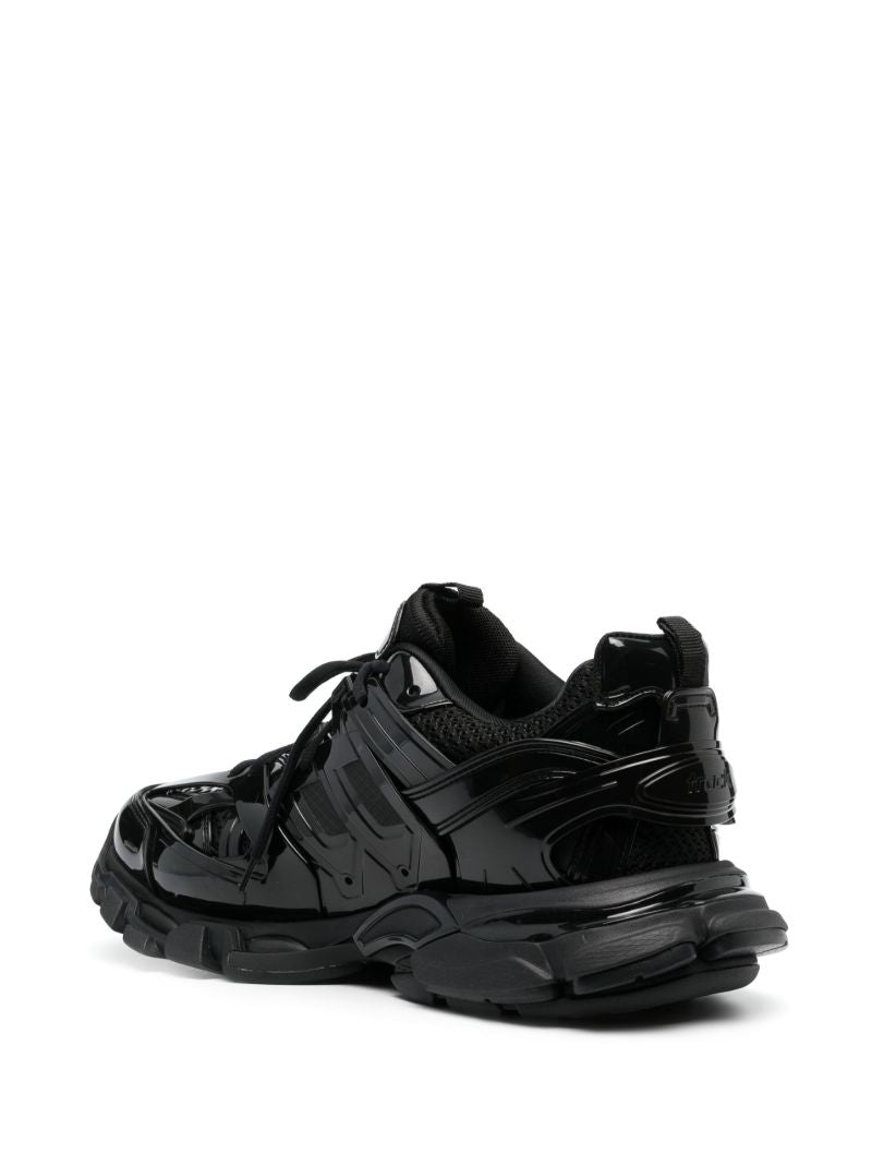 Black Track Sneakers