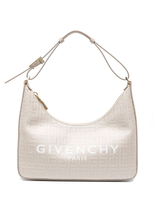 Neutral Small Moon Cut Out Shoulder Bag