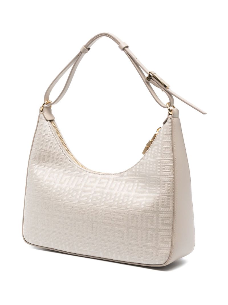 Neutral Small Moon Cut Out Shoulder Bag