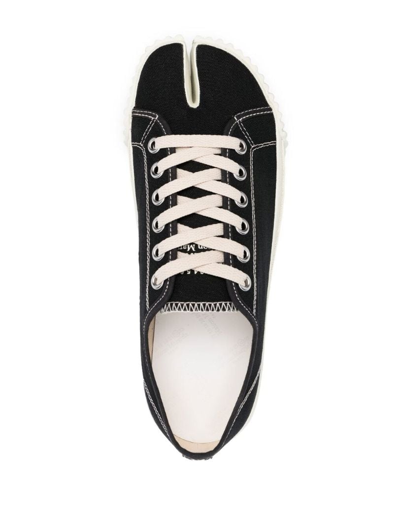 Black Tabi Low-top Sneakers