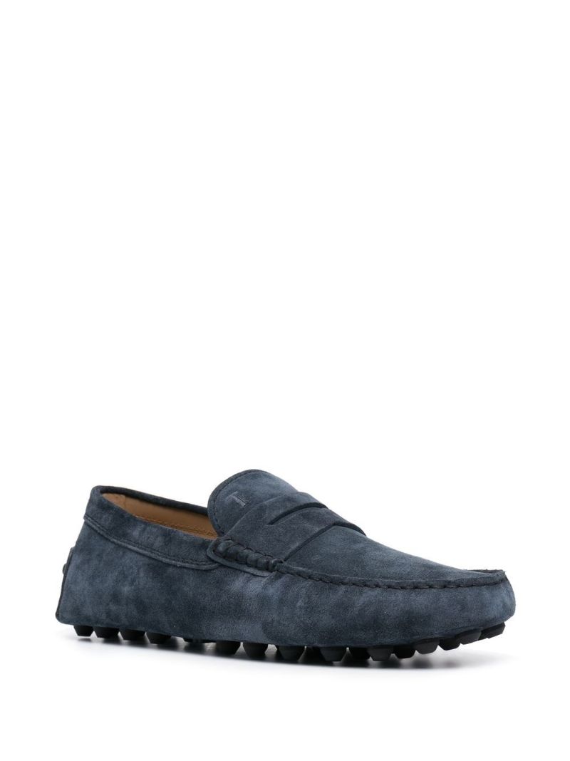 Blue City Gommino Suede Loafers