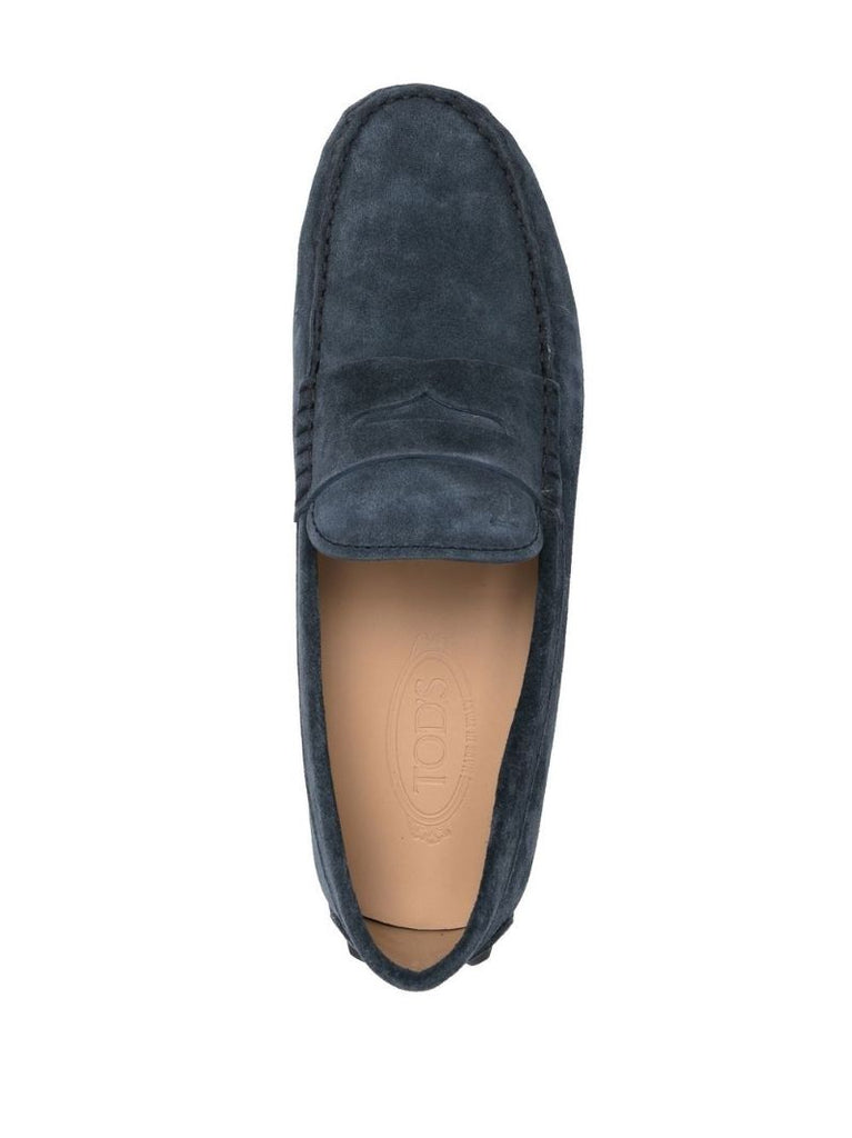 Blue City Gommino Suede Loafers