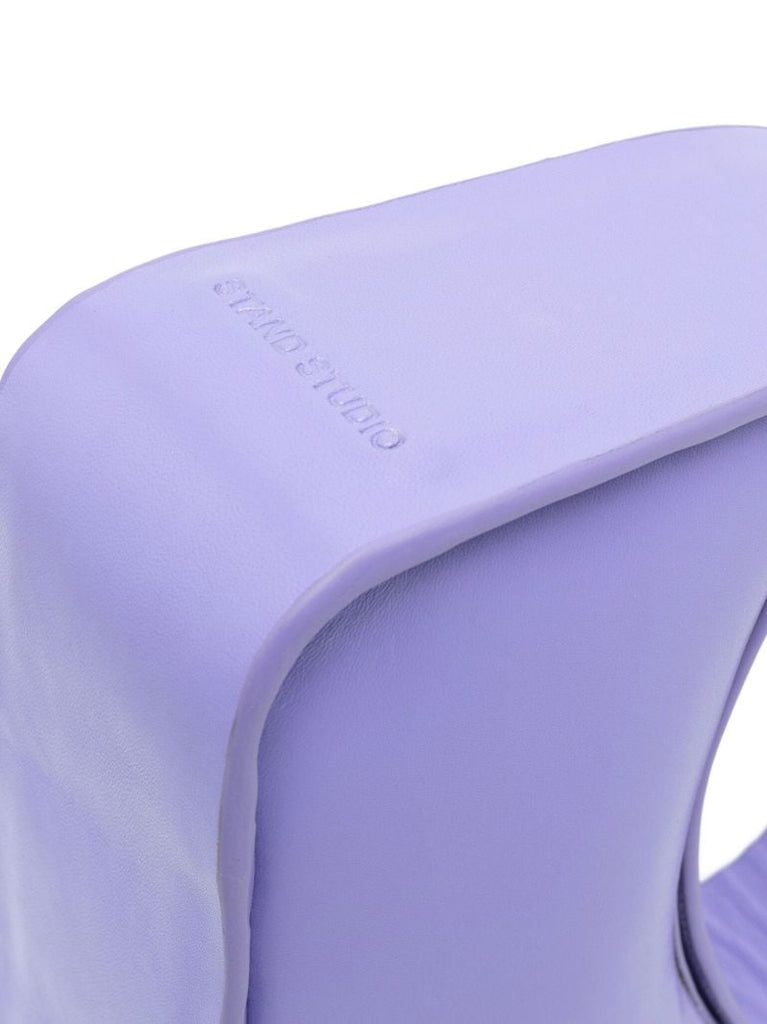 Purple Minnie Top-handle Bag