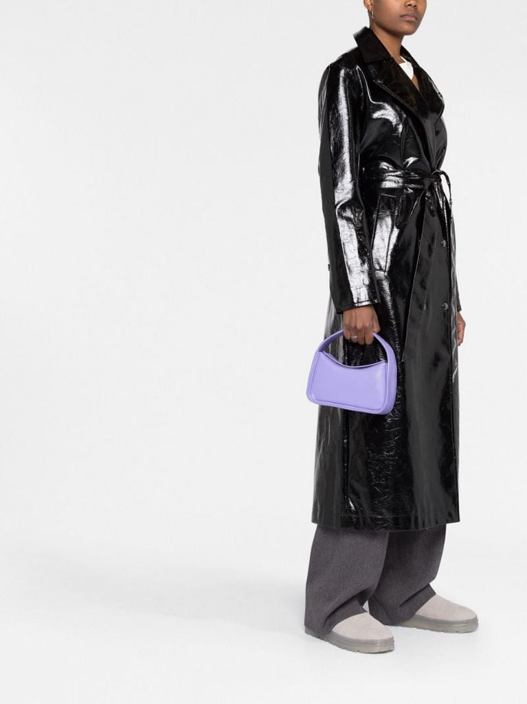 Purple Minnie Top-handle Bag