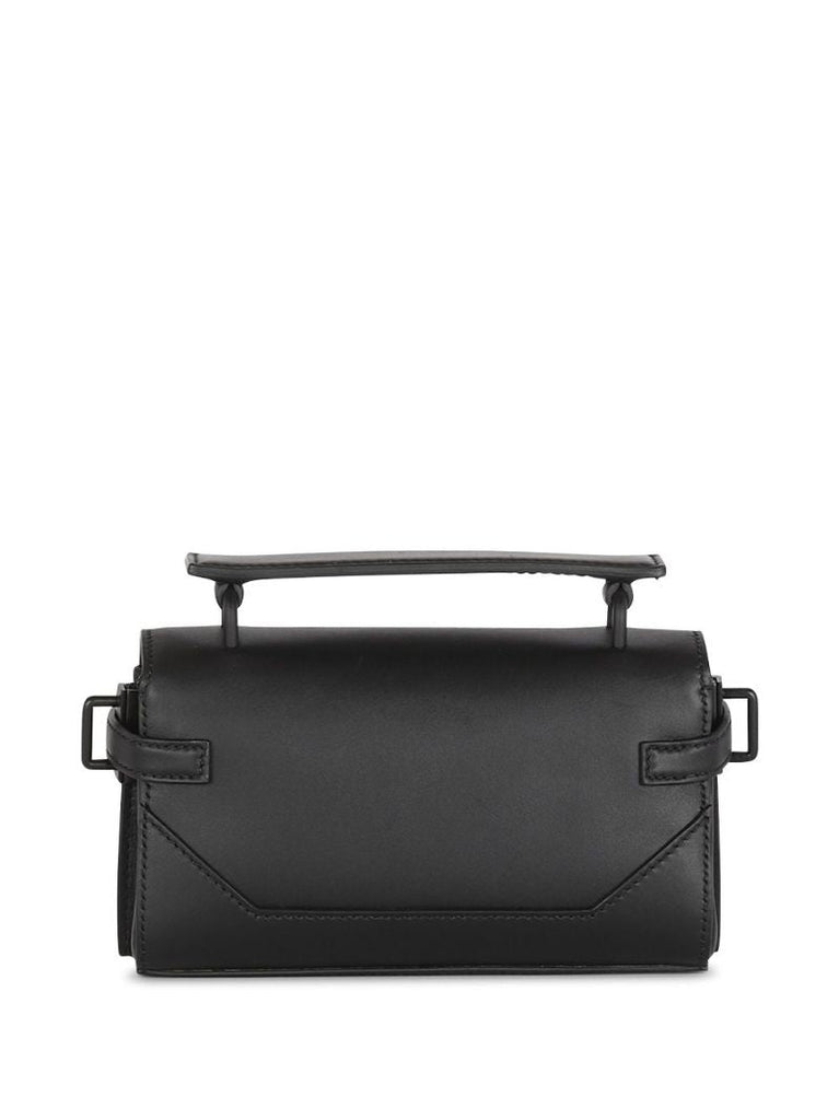 Black B-buzz 19 Leather Shoulder Bag
