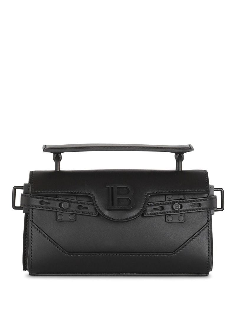 Black B-buzz 19 Leather Shoulder Bag