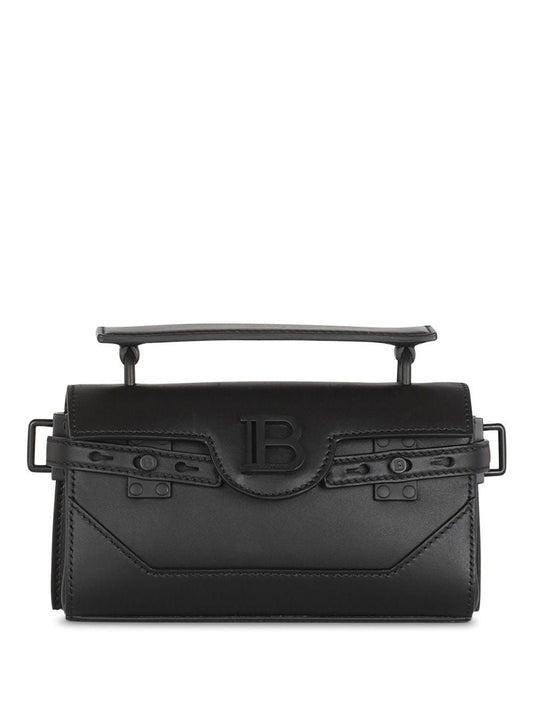 Black B-buzz 19 Leather Shoulder Bag