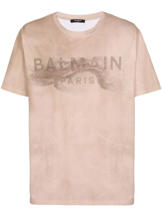 Neutral Desert Print Logo T-shirt