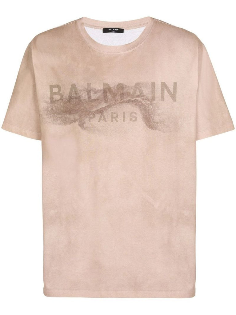 Neutral Desert Print Logo T-shirt