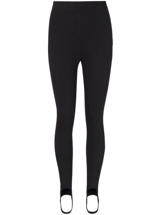 Black Stirrup Leggings