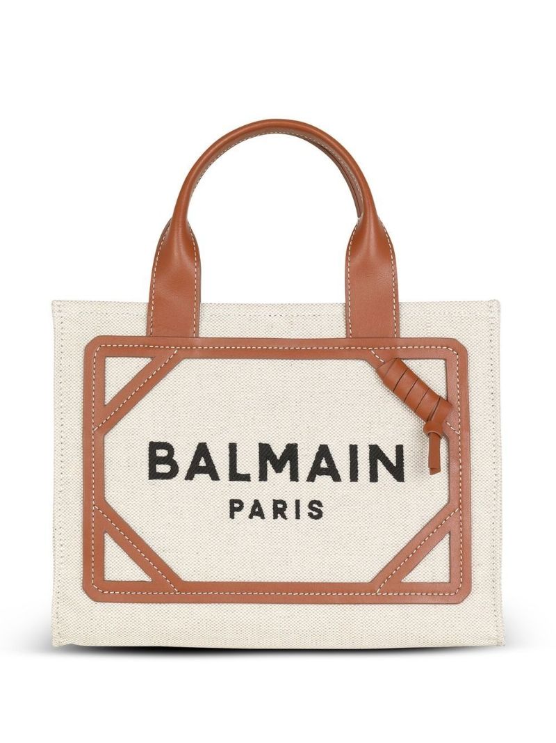 Neutral B-army Mini Canvas Bag