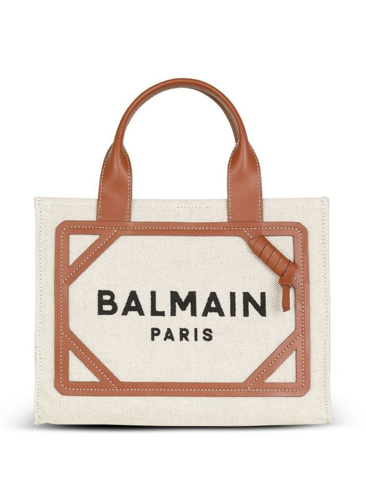 Neutral B-army Mini Canvas Bag