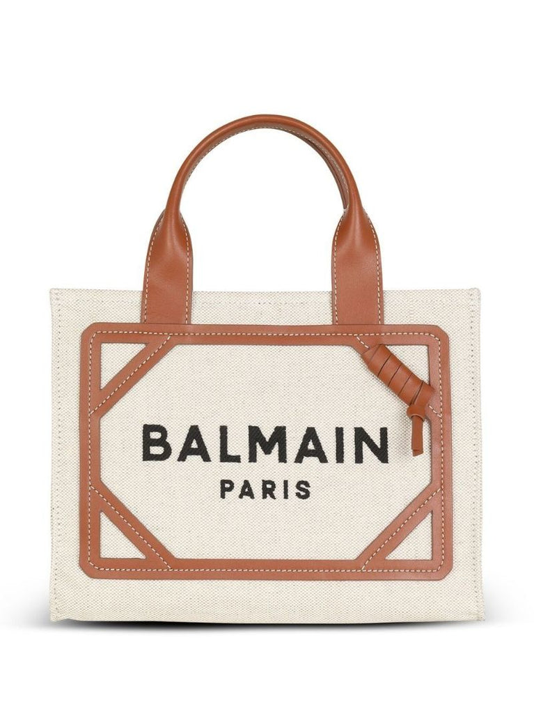 Neutral B-army Mini Canvas Bag