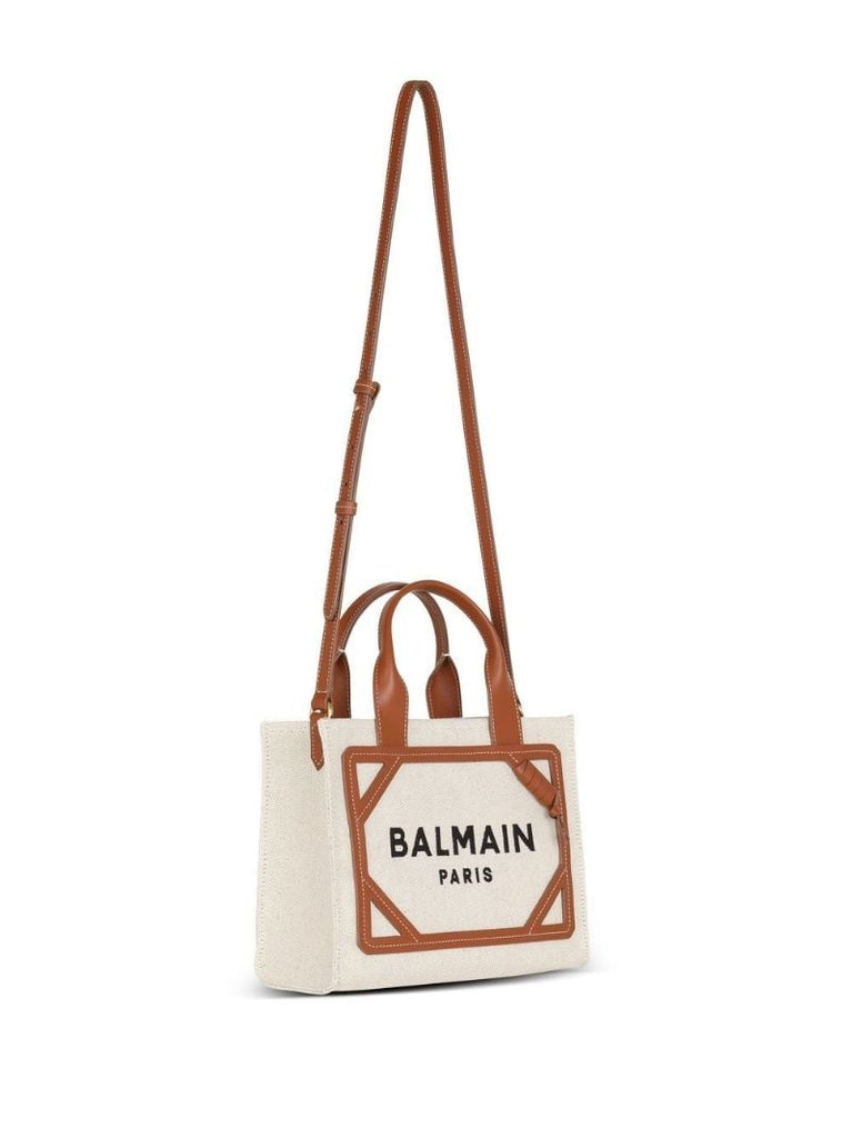 Neutral B-army Mini Canvas Bag