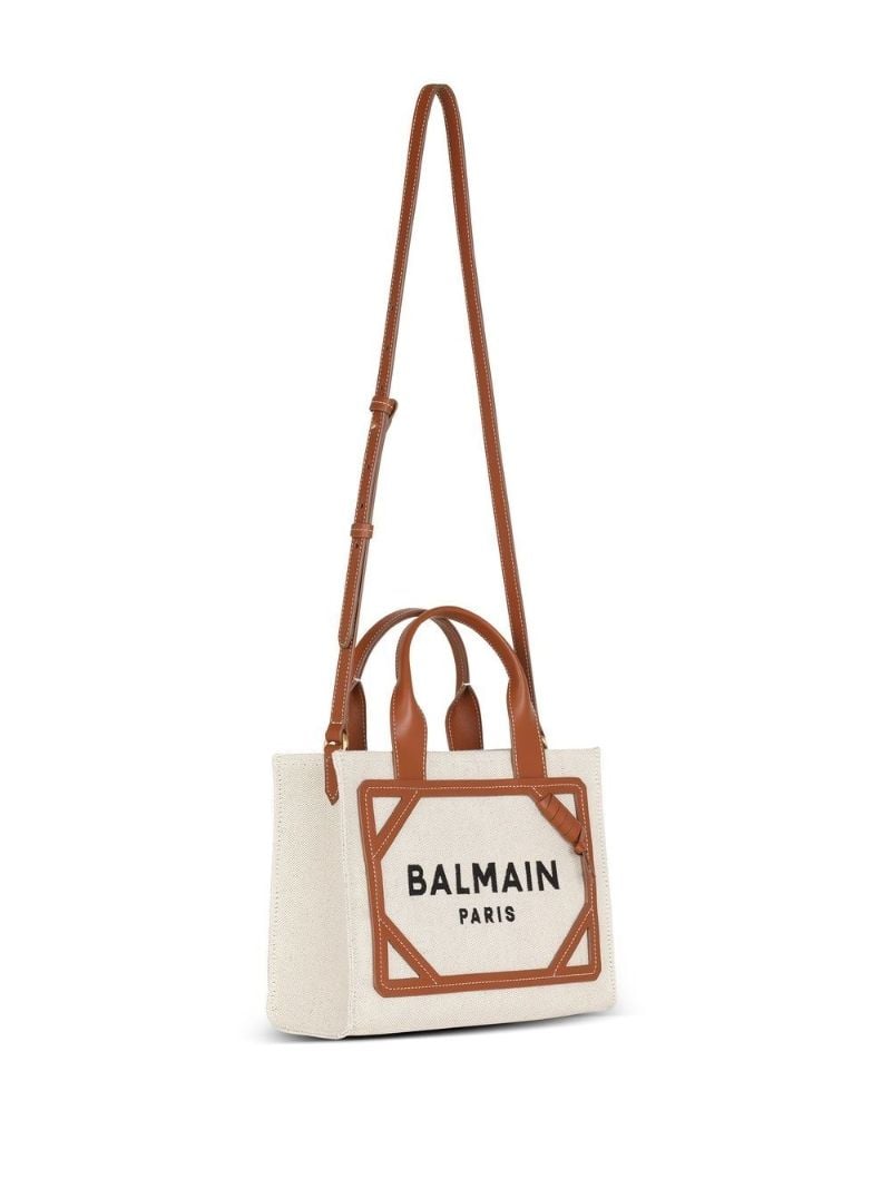 Neutral B-army Mini Canvas Bag