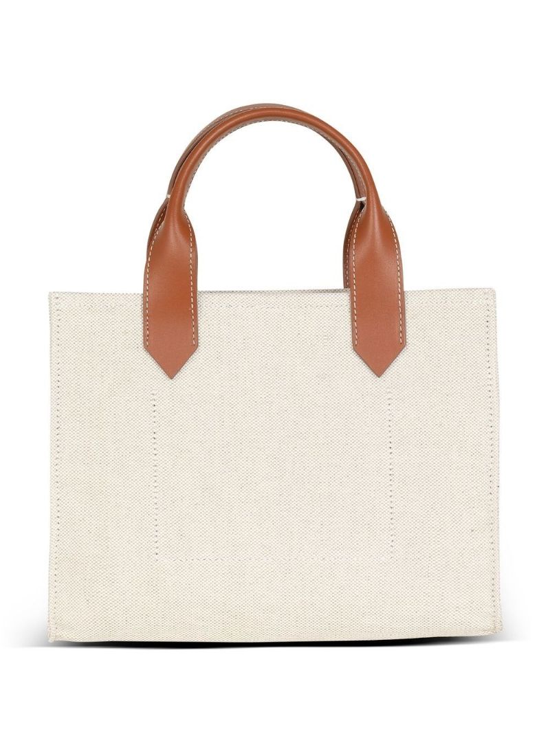 Neutral B-army Mini Canvas Bag