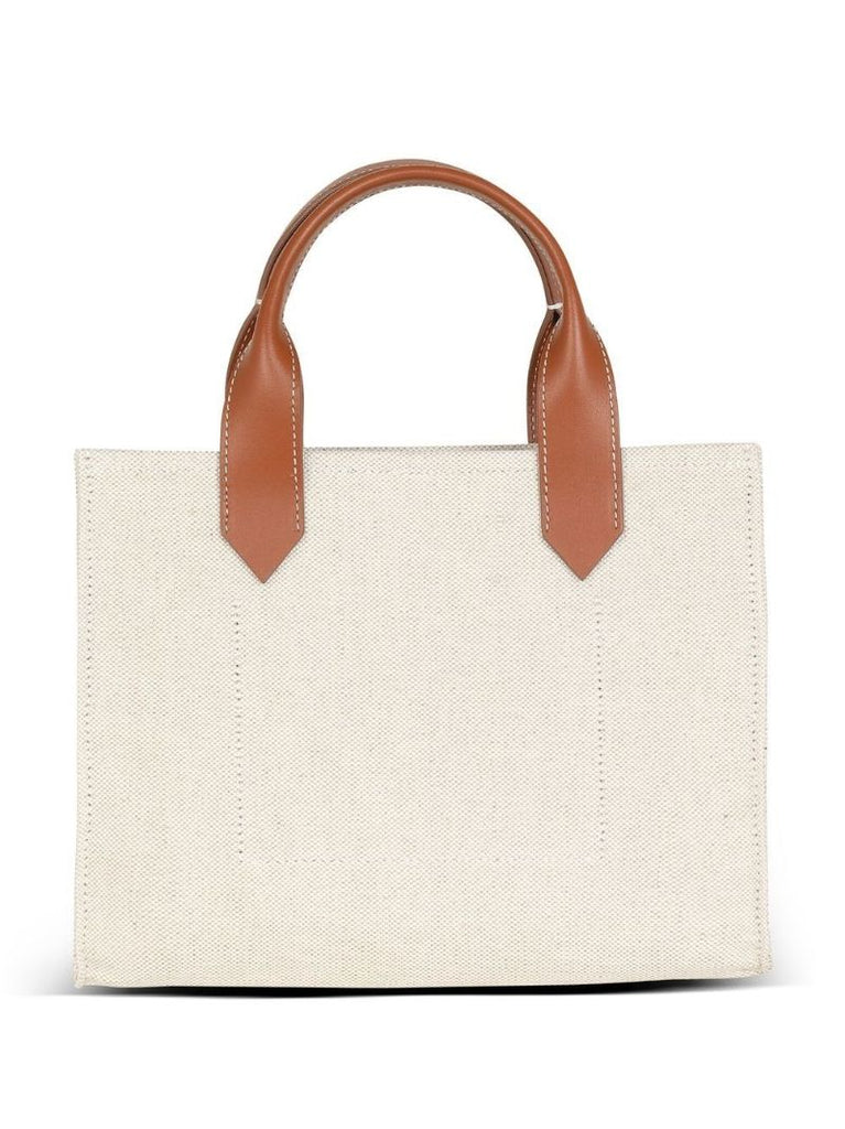 Neutral B-army Mini Canvas Bag