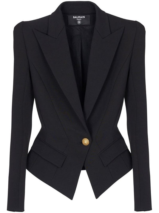Black Single-breasted Blazer