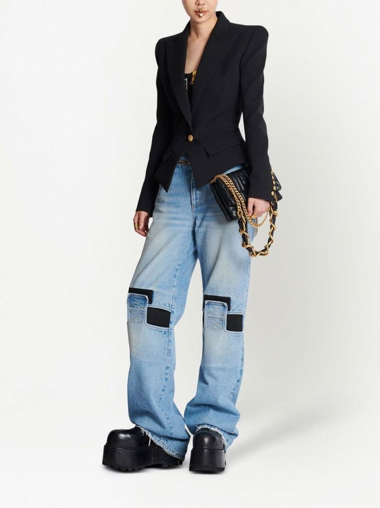 Black Single-breasted Blazer