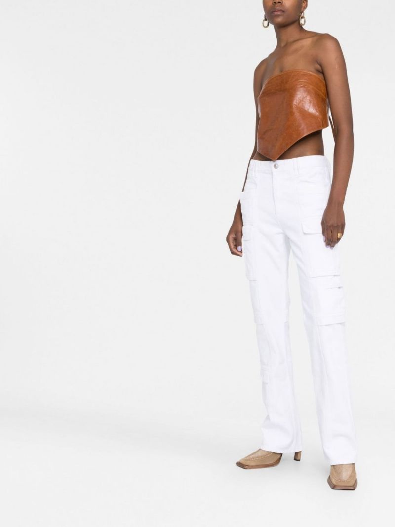 White Vokayo Straight-leg Jeans
