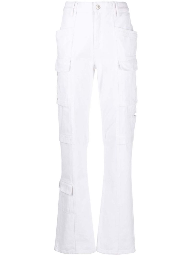 White Vokayo Straight-leg Jeans