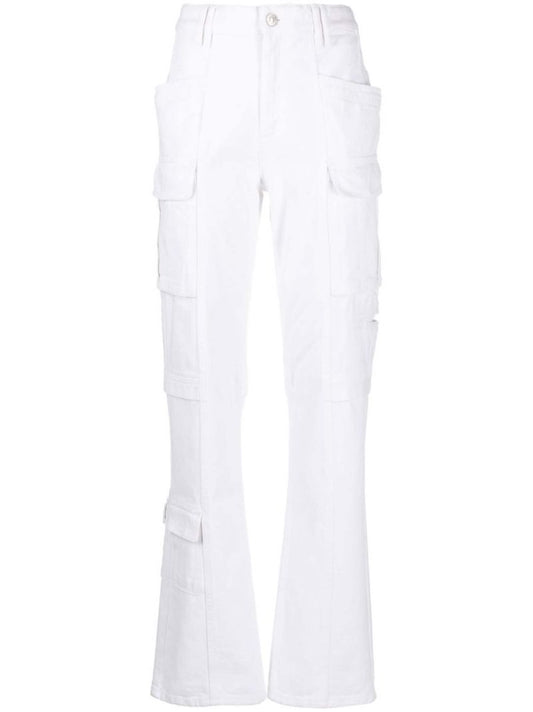 White Vokayo Straight-leg Jeans