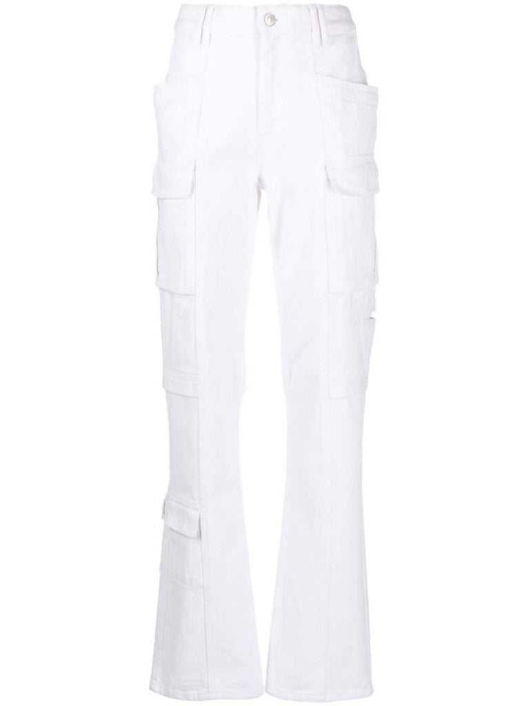 White Vokayo Straight-leg Jeans