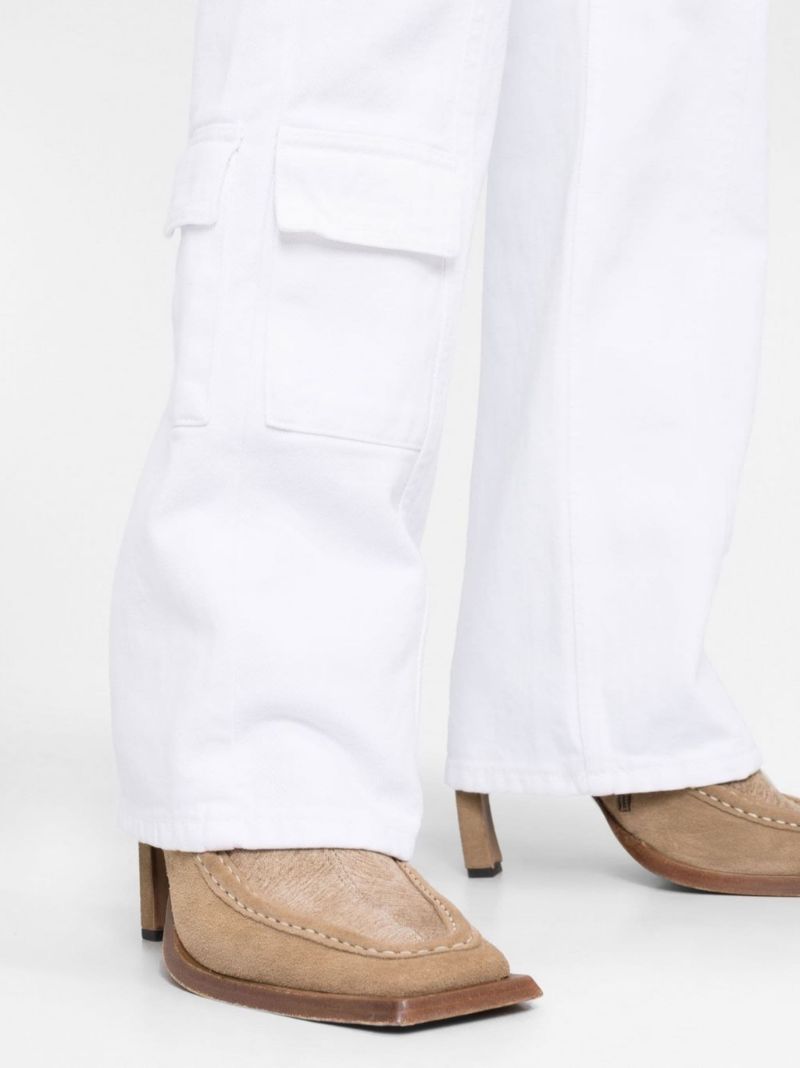 White Vokayo Straight-leg Jeans