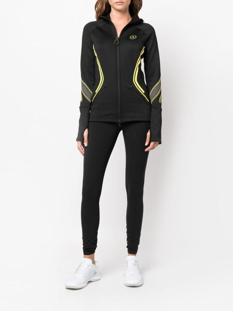 Black Truepace Running Track Jacket