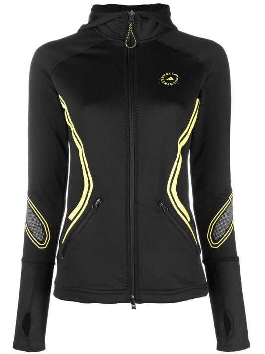 Black Truepace Running Track Jacket