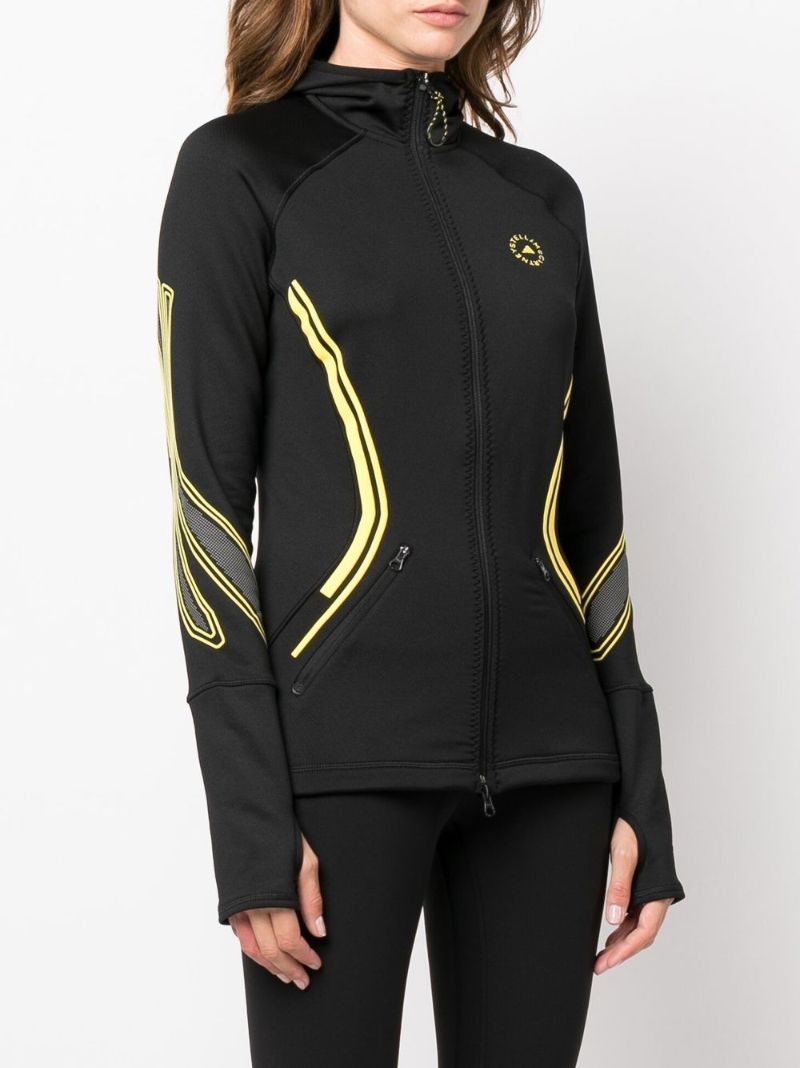 Black Truepace Running Track Jacket