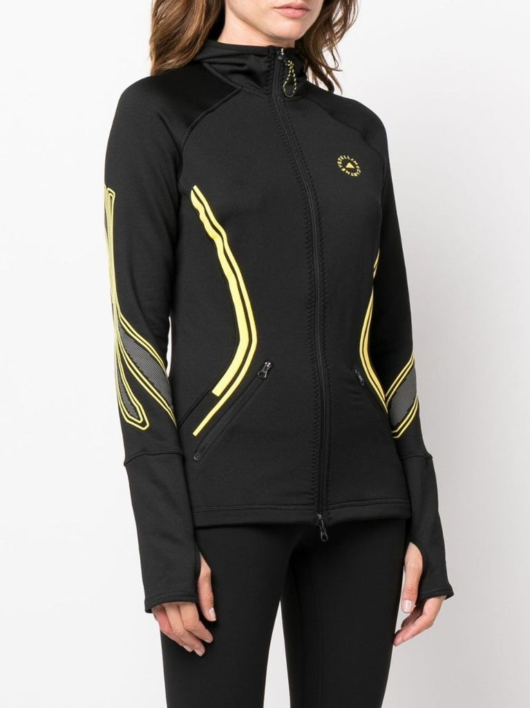 Black Truepace Running Track Jacket
