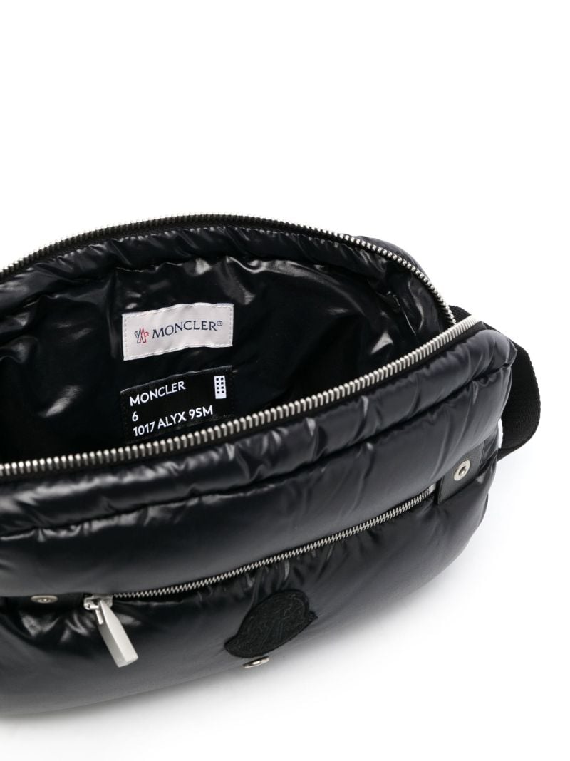 X 1017 Alyx 9sm Black 6 Padded Belt Bag
