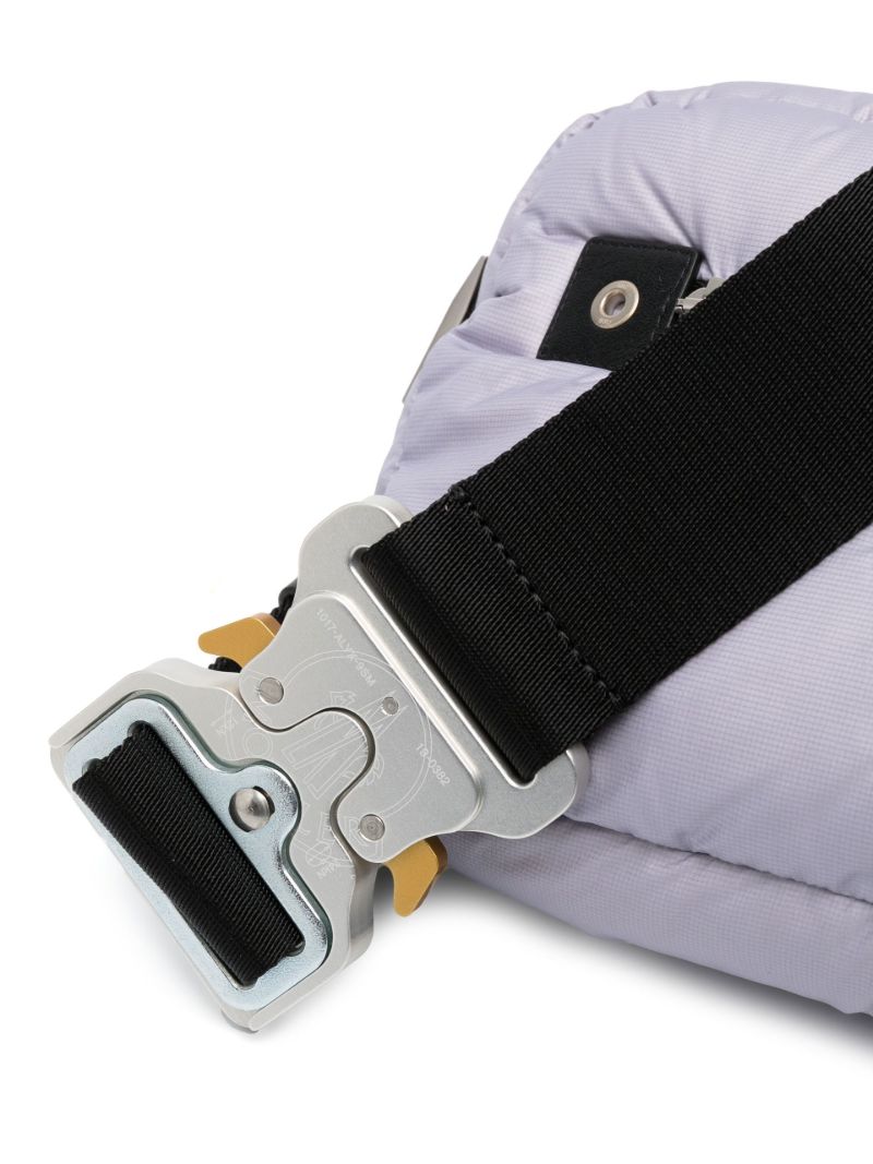 6 Moncler 1017 Alyx 9sm Purple Padded Belt Bag