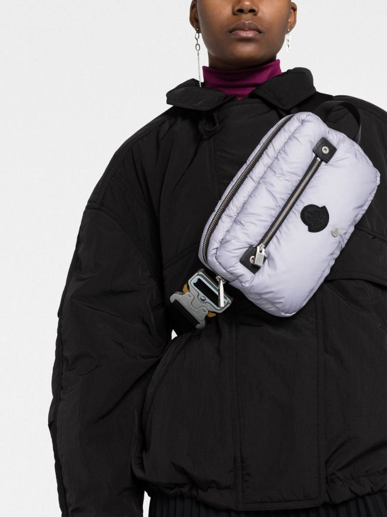 6 Moncler 1017 Alyx 9sm Purple Padded Belt Bag