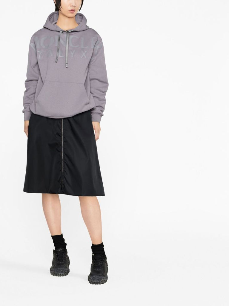 X 1017 Alyx 9sm Purple 6 Moncler Logo Hoodie
