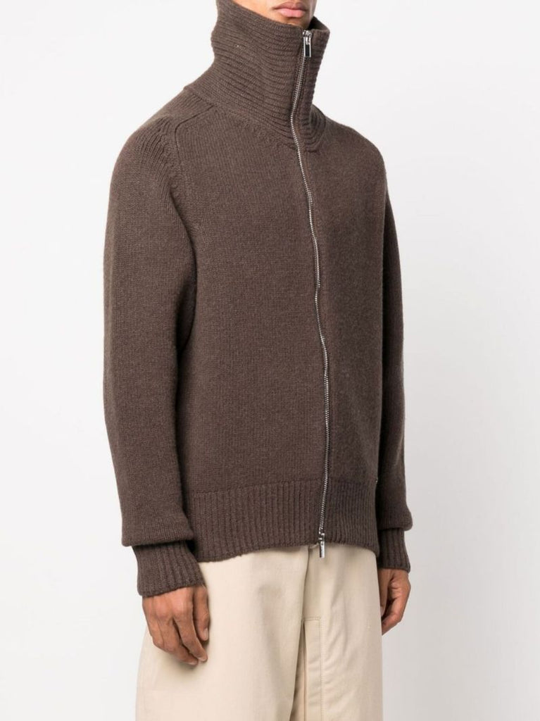 Brown Le Cardigan Meunier Zip Cardigan