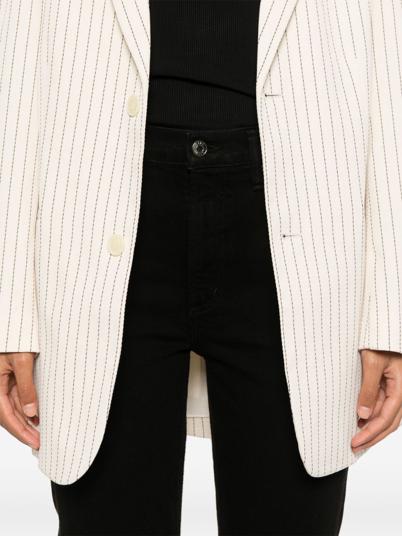 Black Merrel Mid-rise Slim Jeans