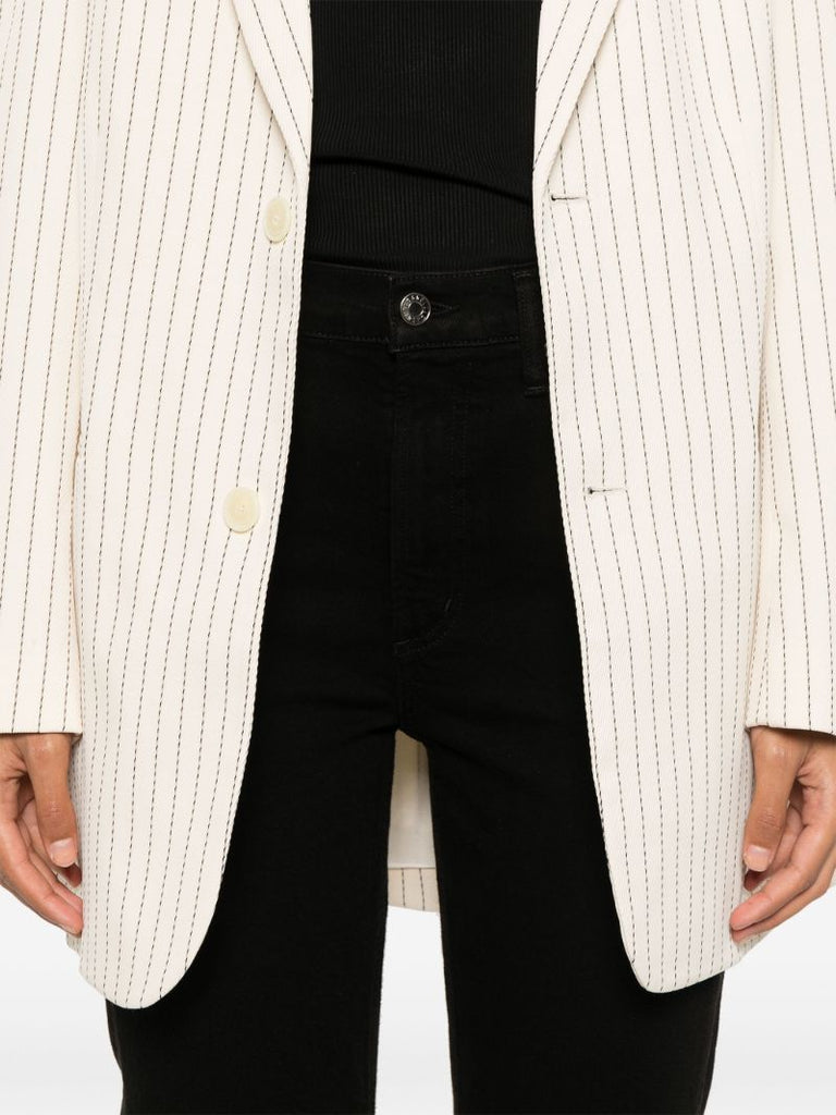 Black Merrel Mid-rise Slim Jeans