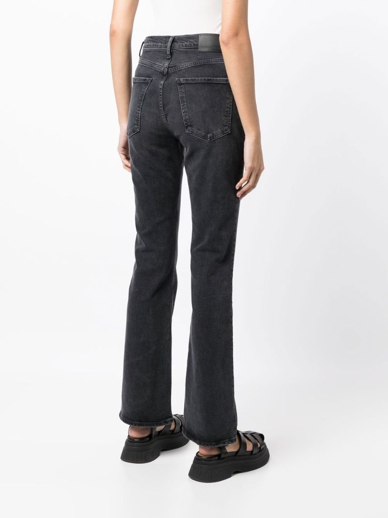 Black Libby High-rise Bootcut Jeans