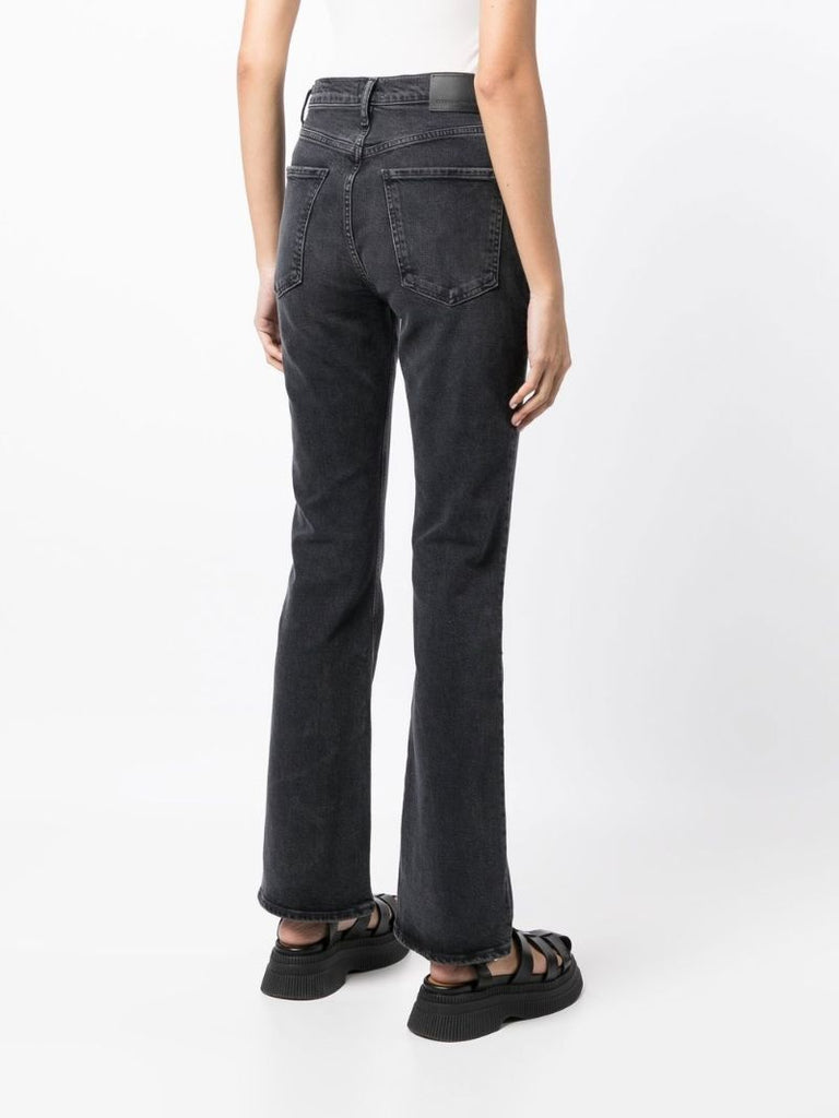 Black Libby High-rise Bootcut Jeans