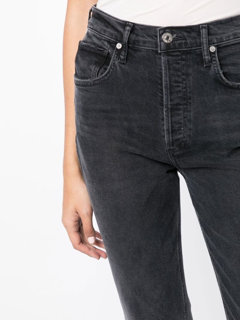Black Libby High-rise Bootcut Jeans