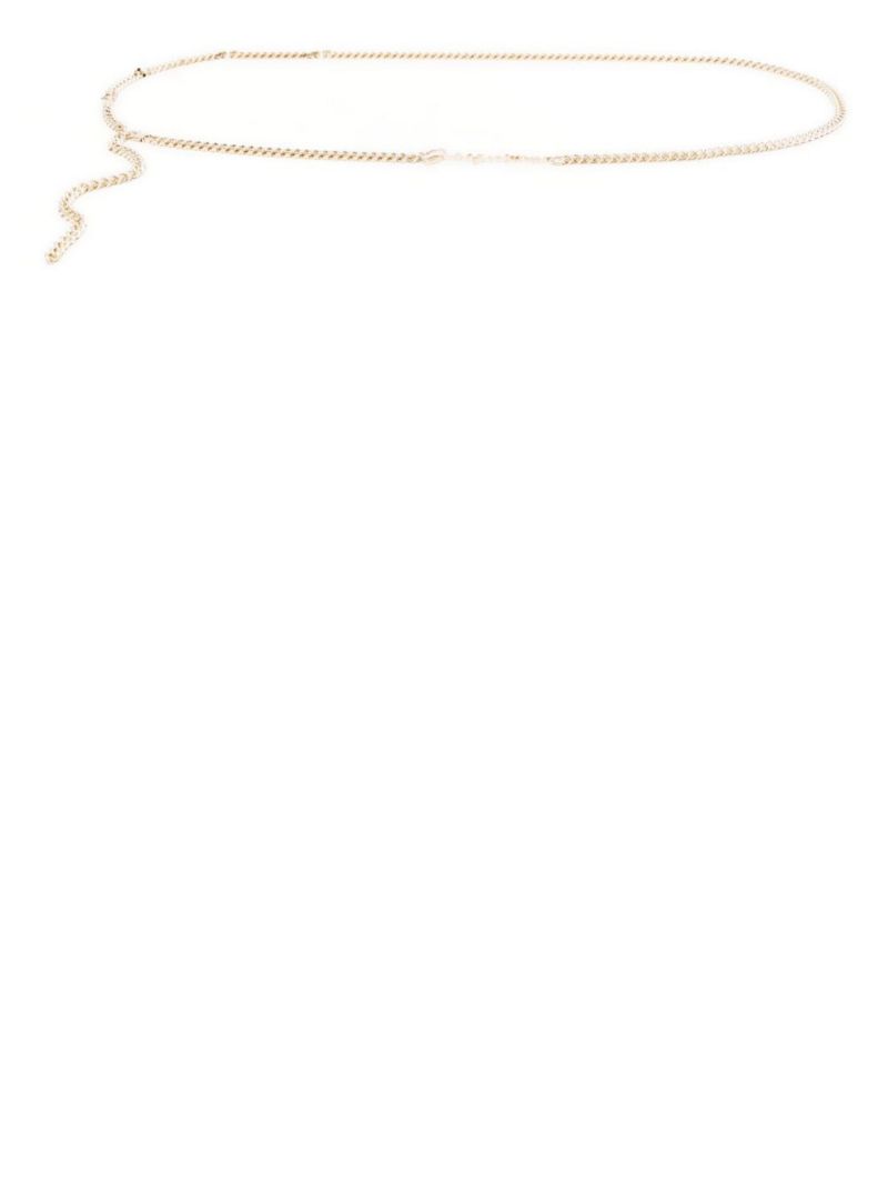 Gold-plated La Ceinture Signature Chain Belt
