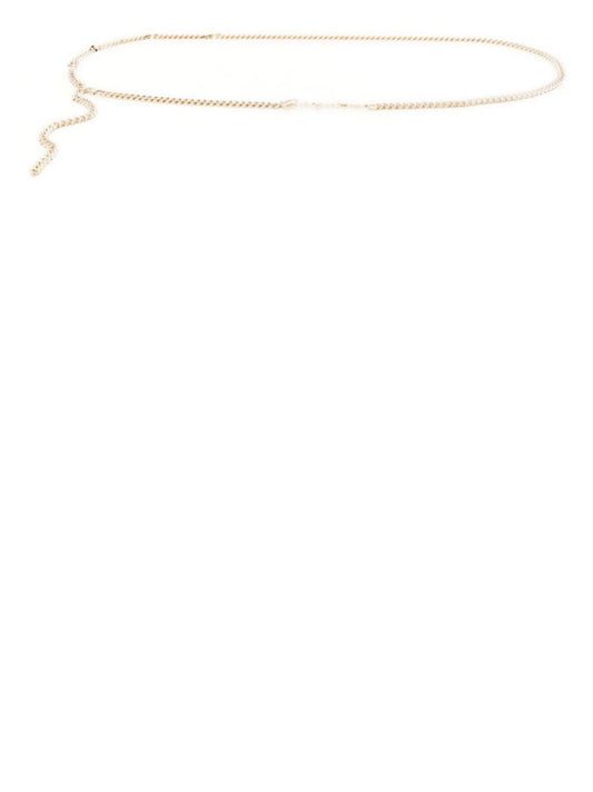 Gold-plated La Ceinture Signature Chain Belt
