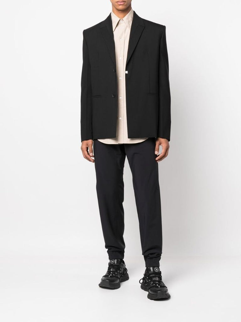 Black Tapered Trousers