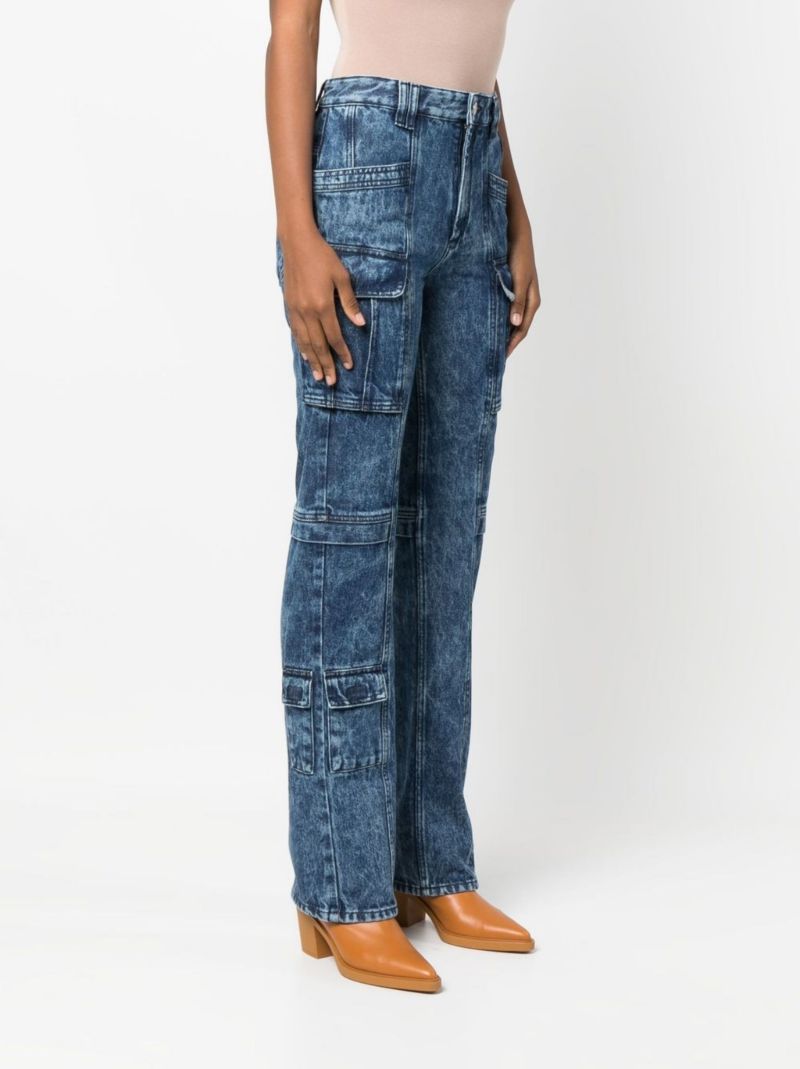Blue Vokayo Straight-leg Jeans