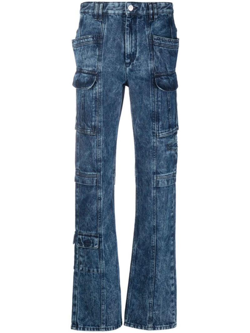 Blue Vokayo Straight-leg Jeans